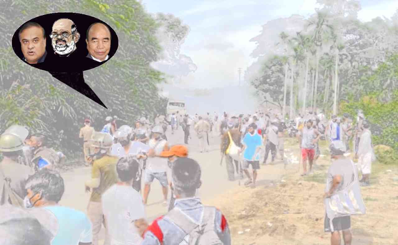 असम-मिजोरम सीमा पर हिंसा के लिए केन्द्रीय गृह मंत्री एवं इन राज्यों के भाजपा-राजग मुख्यमंत्री पूरी तरह जिम्मेदार हैं