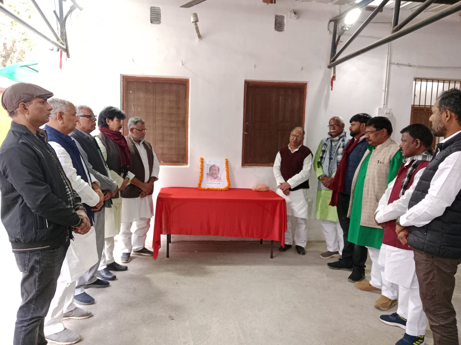 பீகார் கட்சி தலைவர்கள், எம்எல்ஏக்கள் அஞ்சலி ✊